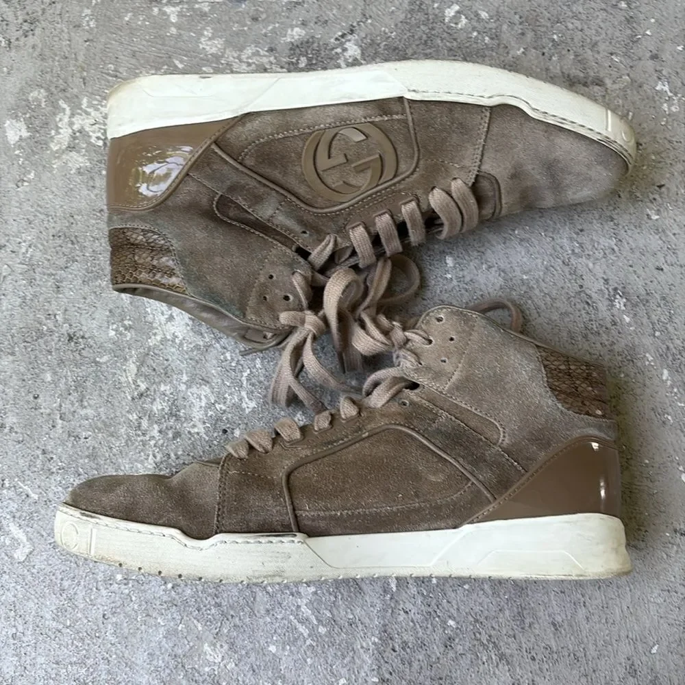 Gucci Prince Nappa Moorea High tops